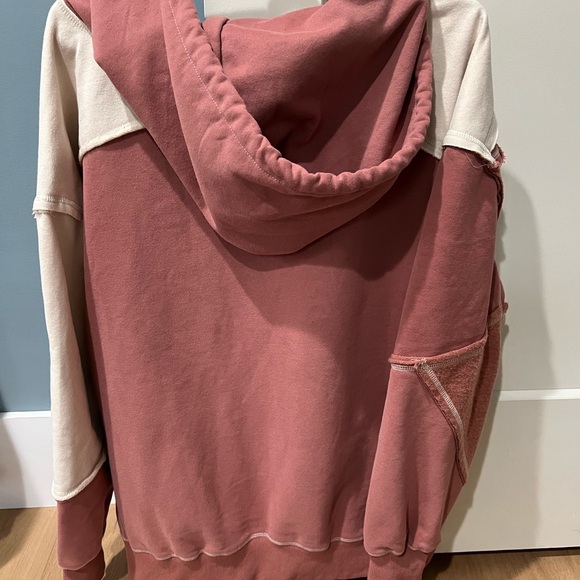 Oli & Hali oversized clay combo small hoodie. - Picture 4 of 4